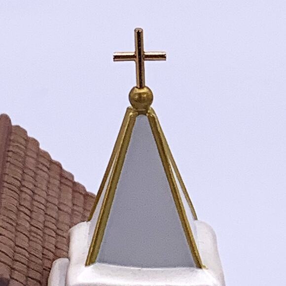 Hallmark Keepsake 2003 Candlelight Services Fieldstone Church #6 Ornament in Box - Picture 8 of 8